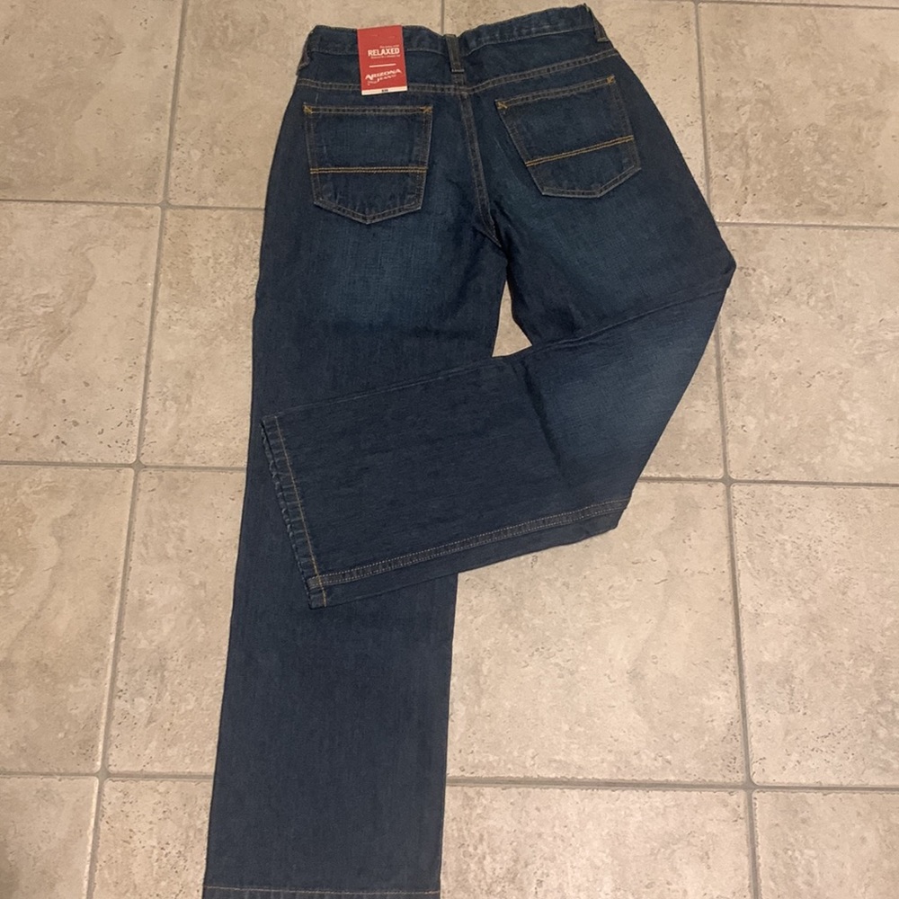 **NWT** Arizona  Jeans Size 14 Relaxed Regular - Picture 3 of 5
